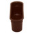 Cambro 415CBP131 Dark Brown Hi-Gloss Plastic Cutlery Insert Box - 12/Case