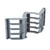 Cambro Csdr8151 23 5/16" W x 10 1/5" L x 6 5/16" H Soft Gray Abscamshelving Dome Drying & Storage Cradle