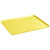 Cambro 2025MT145 20 3/4" x 25 9/16" x 13/16" Yellow Rectangular Fiberglass Market Display Tray - 6/Case