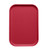 Cambro 1116521 10" x 15" Cambro Red Fiberglass Rectangular Camtray - 24/Case