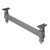Cambro CBDS21H10580 21" W x 10.75" H Brushed Graphite Camshelving Basics Plus Dunnage Support