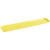 Cambro 630MT145 6 7/16" x 30" x 3/4" Yellow Rectangular Fiberglass Market Display Tray - 12/Case