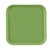Cambro 1313113 13" x 13" Limeade Square Fiberglass Metric Camtray - 12/Case