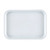 Cambro 913MT148 8 7/8" x 12 3/4" x 1" White Rectangular Fiberglass Market Display Tray - 12/Case