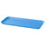 Cambro 918MT142 8 11/16" x 18" x 13/16" Blue Rectangular Fiberglass Market Display Tray - 12/Case