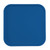 Cambro 1313123 13" x 13" Amazon Blue Square Fiberglass Metric Camtray - 12/Case