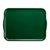 Cambro 1418H119 14" X 18" Rectangular Sherwood Green Camtray Dietary Tray - 12/Case