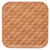 Cambro 1313302 13" x 13" Light Basketweave Square Fiberglass Metric Camtray - 12/Case