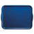 Cambro 1418H123 14" X 18" Rectangular Amazon Blue Camtray Dietary Tray - 12/Case