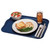 Cambro 1418H123 14" X 18" Rectangular Amazon Blue Camtray Dietary Tray - 12/Case