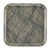 Cambro 1313277 13" x 13" Swirl Gray Square Fiberglass Metric Camtray - 12/Case