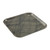 Cambro 1313277 13" x 13" Swirl Gray Square Fiberglass Metric Camtray - 12/Case