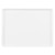 Cambro 1220D148 12" X 20" Rectangular White Dietary Tray - 12/Case