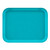 Cambro 1218MT140 11 1/2" x 17 3/4" x 1" Green Rectangular Fiberglass Market Display Tray - 12/Case