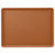 Cambro 1216D508 12" X 16" Rectangular Suede Brown Dietary Tray - 12/Case