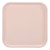 Cambro 1313106 13" x 13" Light Peach Square Fiberglass Metric Camtray - 12/Case