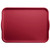 Cambro 1418H221 14" X 18" Rectangular Ever Red Camtray Dietary Tray - 12/Case