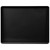 Cambro 1418D110 14" X 18" Rectangular Black Dietary Tray - 12/Case