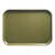 Cambro 2632428 10.44" x 12.75" Olive Green GN.5 Size Rectangular Fiberglass Metric Camtray - 12/Case