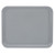 Cambro 2632107 10.44" x 12.75" Pearl Gray GN.5 Size Rectangular Fiberglass Metric Camtray - 12/Case