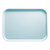Cambro 2632177 10.44" x 12.75" Sky Blue GN.5 Size Rectangular Fiberglass Metric Camtray - 12/Case