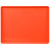 Cambro 1418D220 14" X 18" Rectangular Citrus Orange Dietary Tray - 12/Case