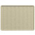 Cambro 1418D104 14" X 18" Rectangular Desert Tan Dietary Tray - 12/Case