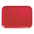 Cambro 3046521 11.81" x 18.13" Cambro Red Rectangular Fiberglass Metric Camtray - 12/Case