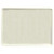 Cambro 1418D531 14" X 18" Rectangular Galaxy Antique Parchment Silver Dietary Tray - 12/Case