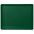 Cambro 1418D119 14" X 18" Rectangular Sherwood Green Dietary Tray - 12/Case