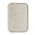 Cambro 1116531 10" x 15" Galaxy Antique Parchment Silver Fiberglass Rectangular Camtray - 24/Case