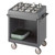 Cambro TDCR12191 38.13" W x 22.75" D x 41.25" H Granite Gray Polyethylene Open 12 Compartments Dish Cart & Cutlery Rack