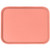 Cambro 1014FF409 10.44" x 13.56" Blush Rectangular Polypropylene Rigid Bottom Textured Surface Fast Food Tray - 24/Case