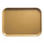 Cambro 2632514 10.44" x 12.75" Earthen Gold GN.5 Size Rectangular Fiberglass Metric Camtray - 12/Case