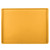 Cambro 1520D504 15" X 20.18" Rectangular Mustard Dietary Tray - 12/Case