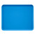 Cambro 2025MT142 20 3/4" x 25 9/16" x 13/16" Blue Rectangular Fiberglass Market Display Tray - 6/Case