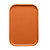 Cambro 1015220 10" x 15" Citrus Orange Fiberglass Rectangular Camtray - 24/Case