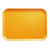 Cambro 2632171 10.44" x 12.75" Tuscan Gold GN.5 Size Rectangular Fiberglass Metric Camtray - 12/Case