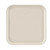 Cambro 1313538 13" x 13" Cottage White Square Fiberglass Metric Camtray - 12/Case