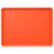 Cambro 1216D220 12" X 16" Rectangular Citrus Orange Dietary Tray - 12/Case
