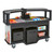 Cambro CVC75W14 75" W x 33.5" D x 53.13" H "Healthy Choices" Wrap Polyethylene Open Well Design Vending Cart