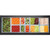 Cambro CVC75W14 75" W x 33.5" D x 53.13" H "Healthy Choices" Wrap Polyethylene Open Well Design Vending Cart