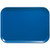 Cambro 3046123 11.81" x 18.13" Amazon Blue Rectangular Fiberglass Metric Camtray - 12/Case