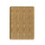 Cambro 1418D307 14" X 18" Rectangular Light Elm Dietary Tray - 12/Case