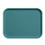 Cambro 1520CL674 15" x 20.25" Rectangular Fiberglass Steel Blue Camlite Tray - 12/Case