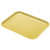Cambro 1520CL145 15" x 20.25" Rectangular Fiberglass Yellow Camlite Tray - 12/Case