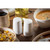 TableCraft Products 10413 2" W x 3 3/8" H 1.25 Oz. White Melamine Pulito Collection Salt & Pepper Shaker - Set