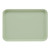 Cambro 1622429 16" x 22" Rectangular Fiberglass Key Lime Camtray - 12/Case
