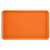 Cambro 3253222 12.75" W x 20.87" D Rectangular Dishwasher Safe Orange Pizzazz Camtray - 12/Case