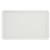 Cambro 3253148 12.75" W x 20.87" D Rectangular Dishwasher Safe White Camtray - 12/Case
